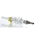 "Honeyvac" Nectar Collector Glass Smoking Water Pipe with Titanium Tip (ES-GB-568)